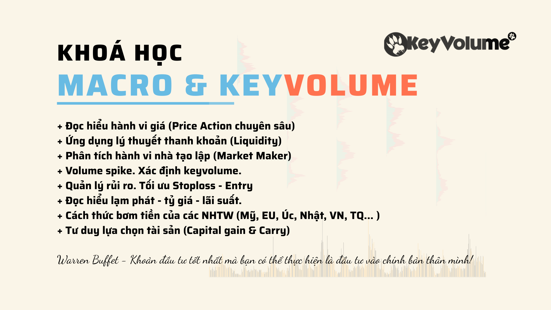 Đăng ký khoá học macro & keyvolume